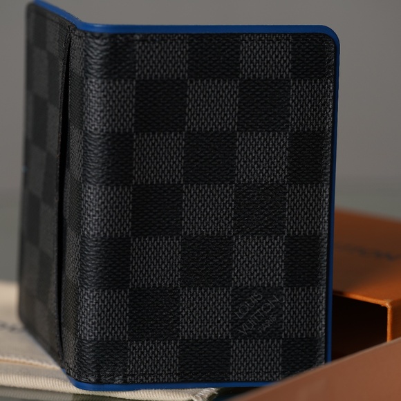 Louis Vuitton Pocket Organizer N64432 O.DE Poche D. Grap. Neon - Picture 10 of 13